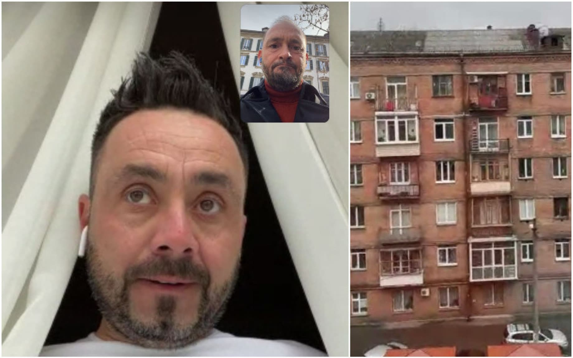 Trajneri italian në Ukrainë: U zgjova nga bombat, nuk mund ta lë skuadrën