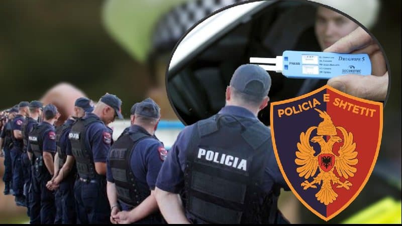 Testi anti-drogë në polici, nga 1736 efektivë, 45 rezultojnë pozitivë