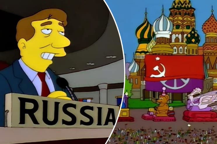 "The Simpsons" parashikoi sulmin rus në Ukrainë (VIDEO)
