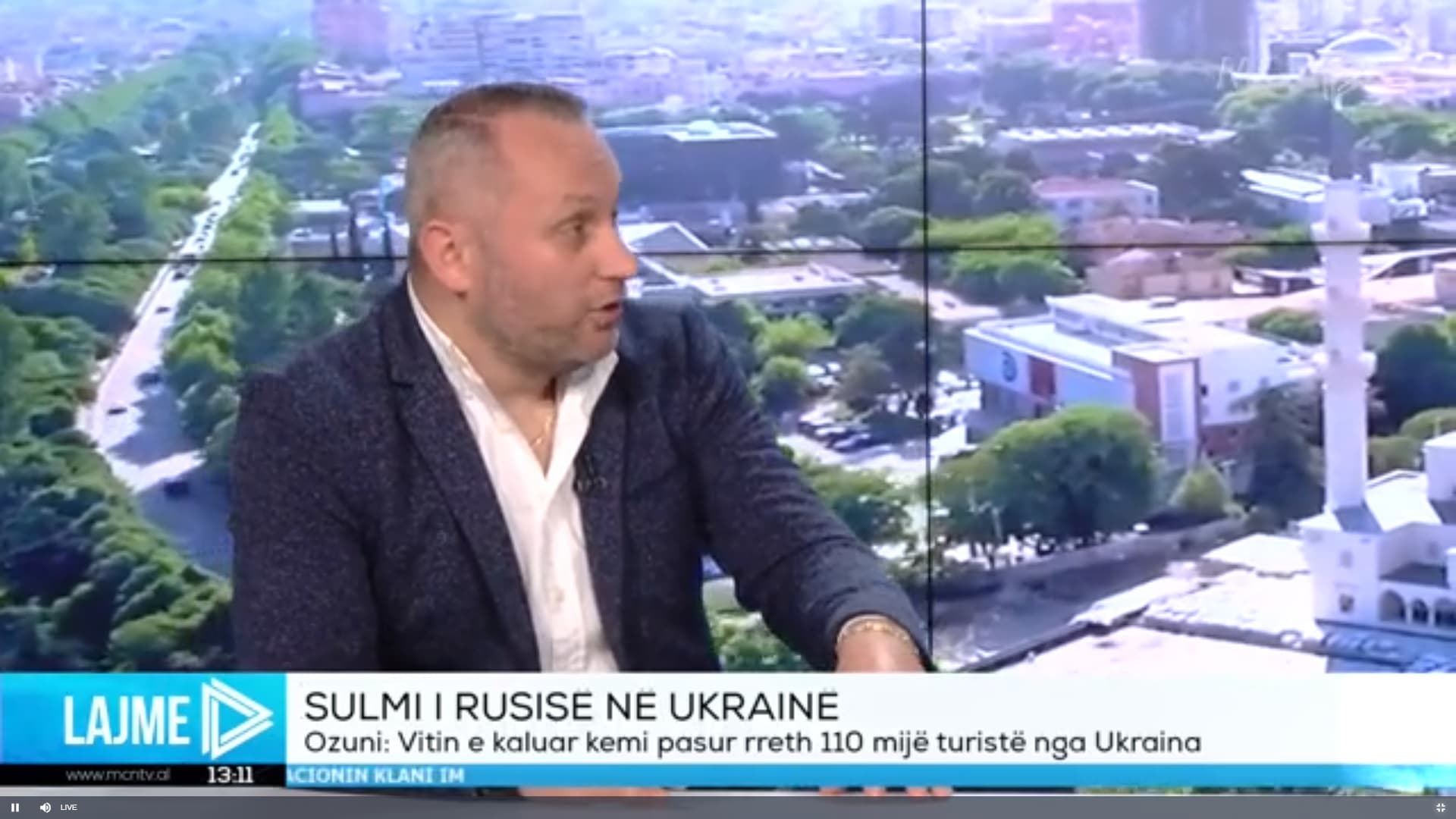 Ndikimi turistik nga lufta/ Ozuni: Gjatë vitit të kaluar 110 mijë turistë nga Ukraina, sivjet ka anulime (VIDEO)