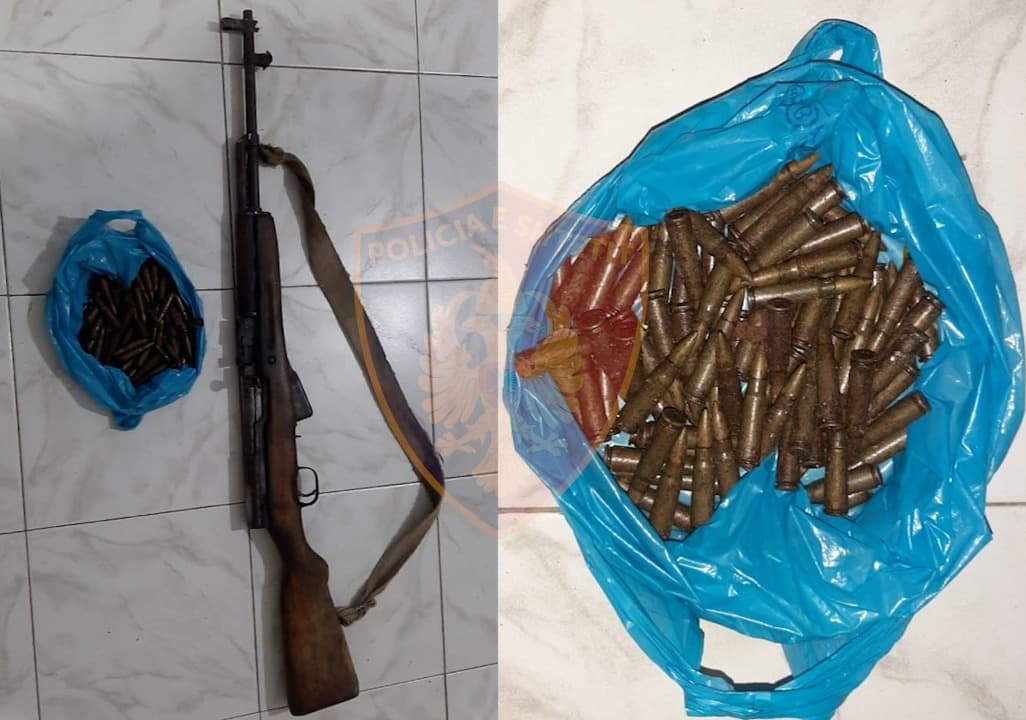 Me armë pa leje dhe fishekë, bie në pranga/Emri