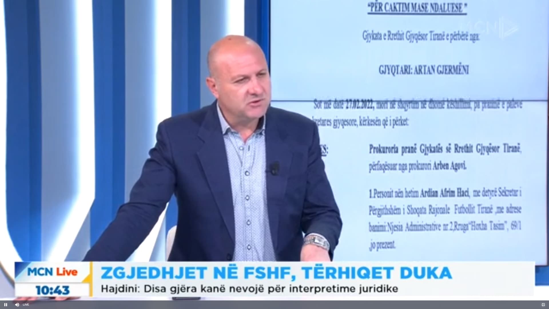 Gjykata për zgjedhjet në FSHF/ Hajdini: UEFA ende nuk e ka dhënë vendimin përfundimtar (VIDEO)