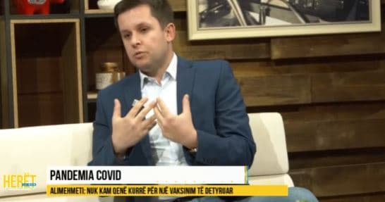 Alimehmeti: Nuk kam qenë kurrë për vaksinimin e detyrueshëm (VIDEO) 