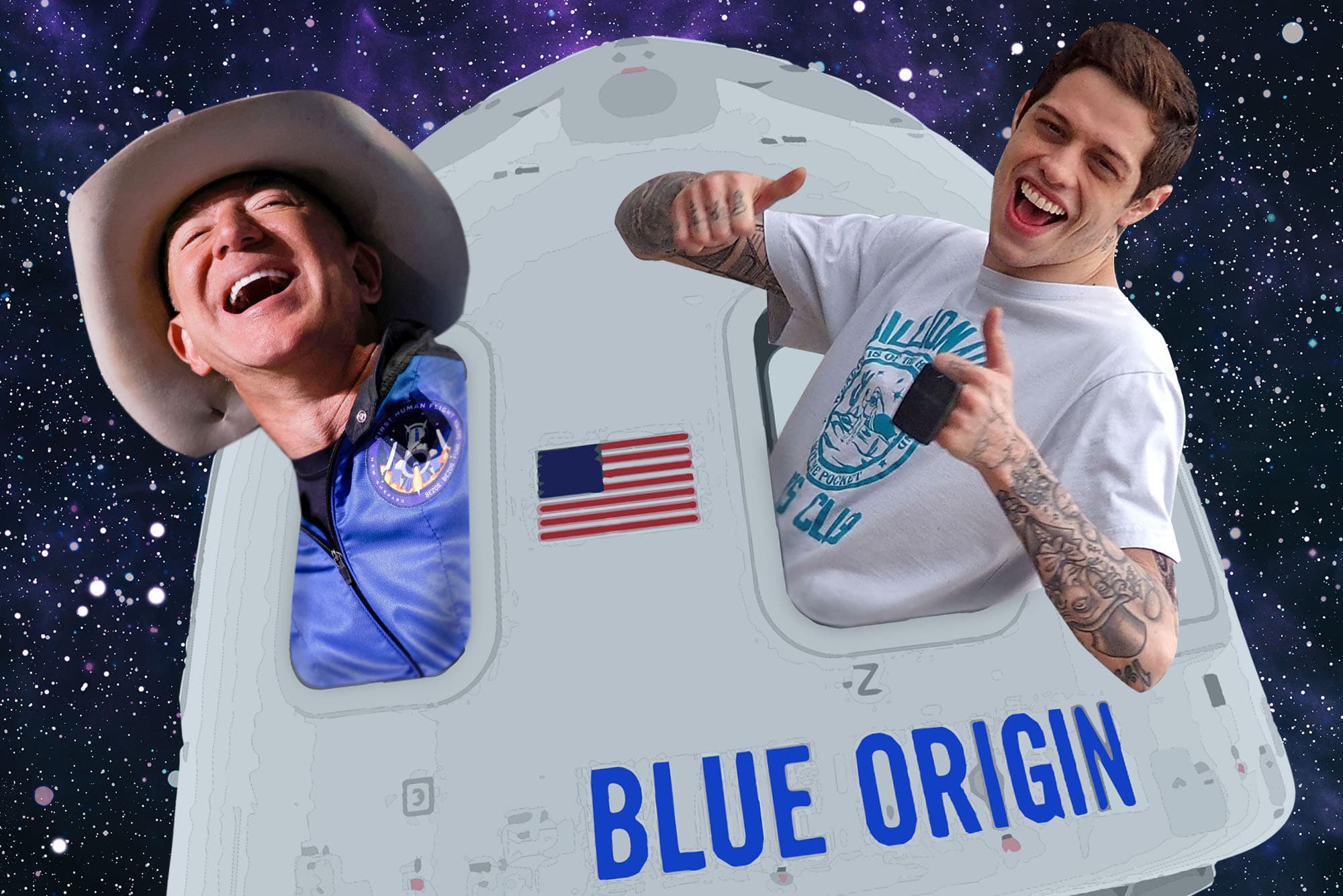Pete Davidson do t’i bashkohet Jeff Bezos në udhëtimin drejt hapësirës