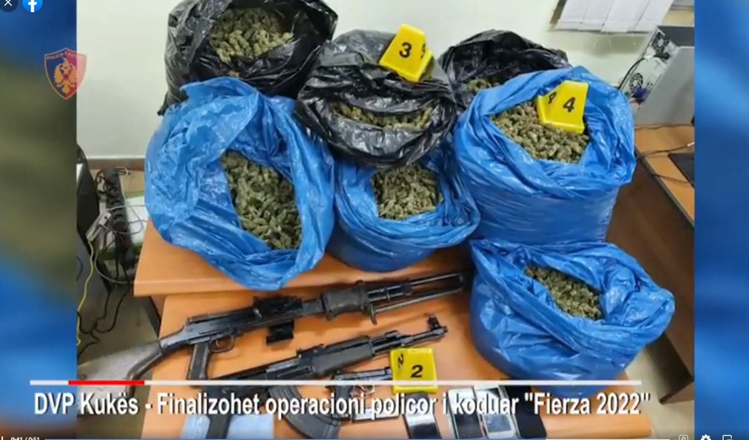   Arsenal armësh dhe drogë, arrestohen katër persona në Tropojë