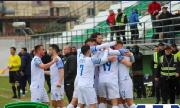Kastrioti ndal Laçin, Teutës i mjafton një gol ndaj Egnatias