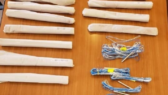 Sarandë, një person kapet me 7 kapsolla detonatorë