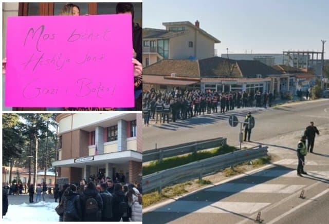 Bllokuan rrugën gjatë protestës për çmimet, nën hetim 13 persona në Lushnje, 10 në Korçë