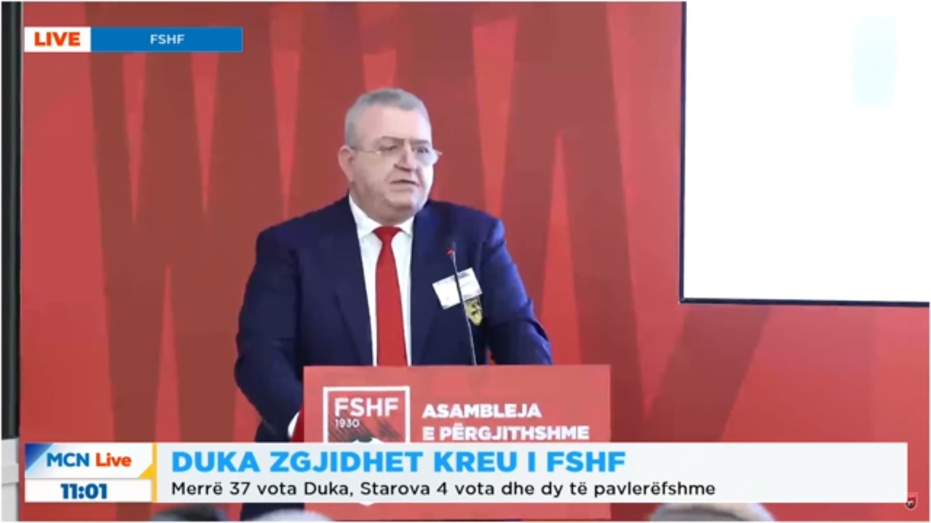 Zgjedhjet për kreun e FSHF/ Duka siguron mandatin e gjashtë