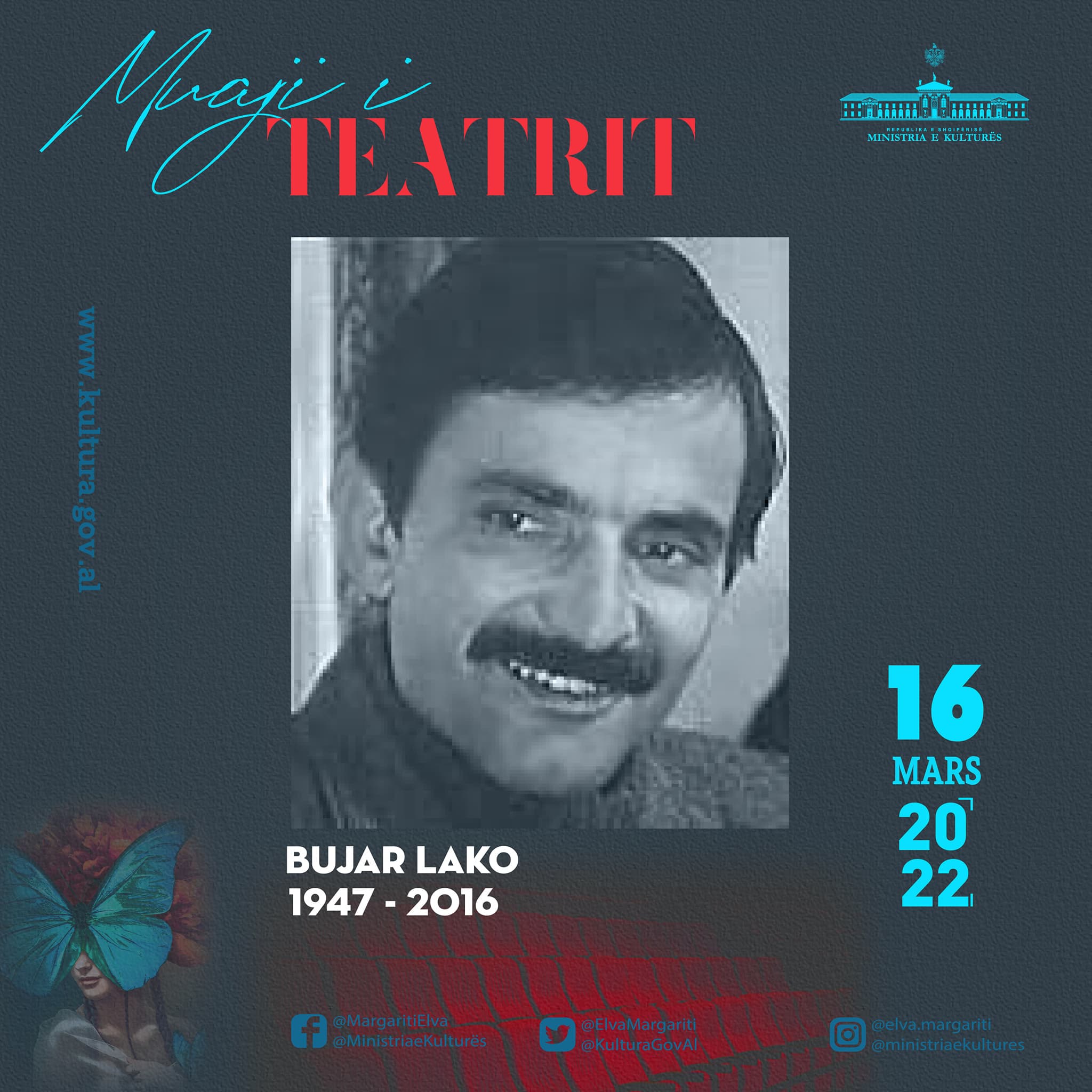 Ministria e Kulturës përkujton “Artistin i Merituar”, Bujar Lako