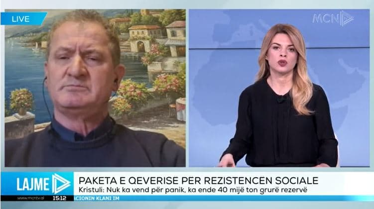Kristuli: S’ka vend për panik në Shqipëri, ka 40 mijë ton grurë rezervë