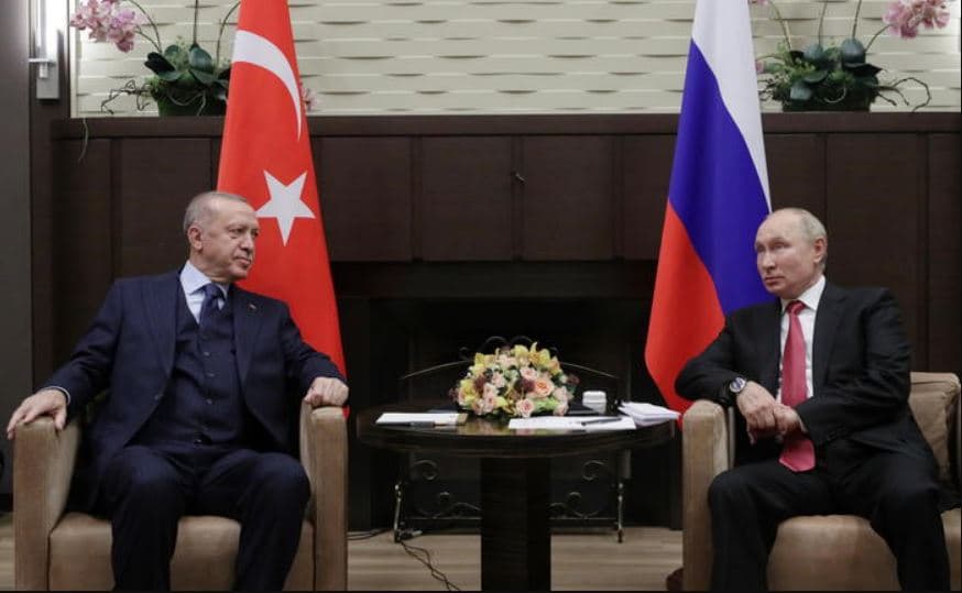 Kriza në Ukrainë, Erdogan bisedon me Putinin