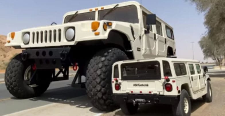 Njihuni me Hummer-i më të madh në botë, përpara tij “4x4” duket shumë e vogël