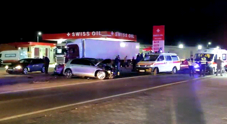 Aksident i rëndë në Fushë-Krujë, dyshohet për 3 të plagosur (VIDEO)