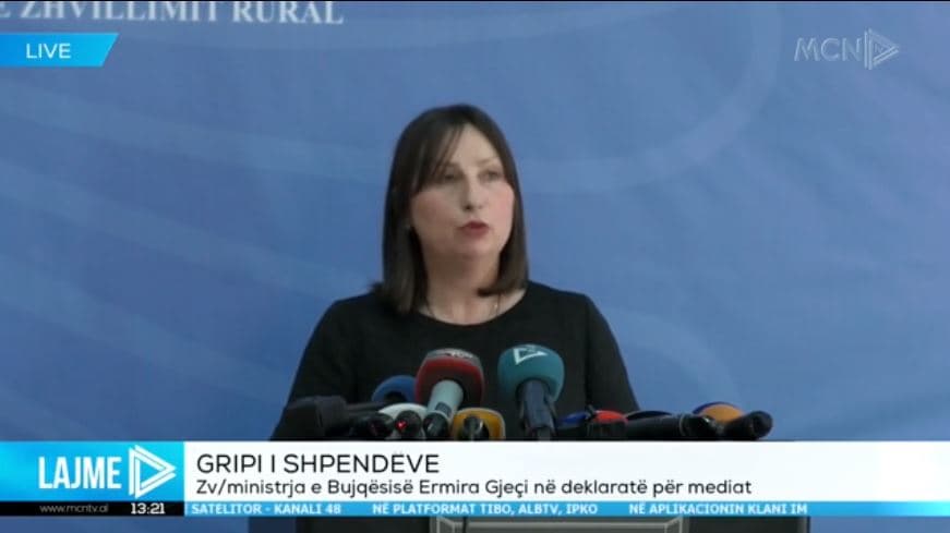 Zv.ministrja e Bujqësisë: Mbi 382 mijë shpendë të ngordhura në gjithë vendin
