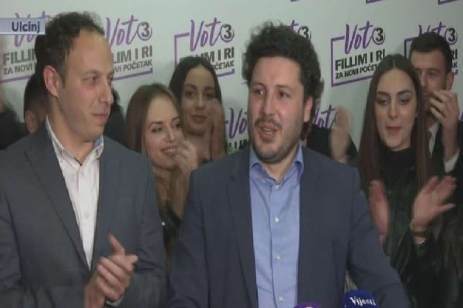 Abazoviç një hap afër Kryeministrisë: Fitore absolute, Omer Bajraktari do ta udhëheqë Ulqinin