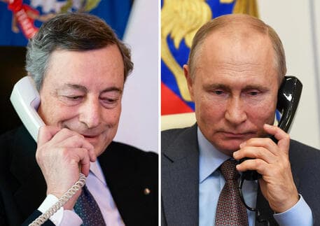 Putin telefonatë 60-minutëshe me Draghin, fokusi i bisedës tek ecuria e negociatave