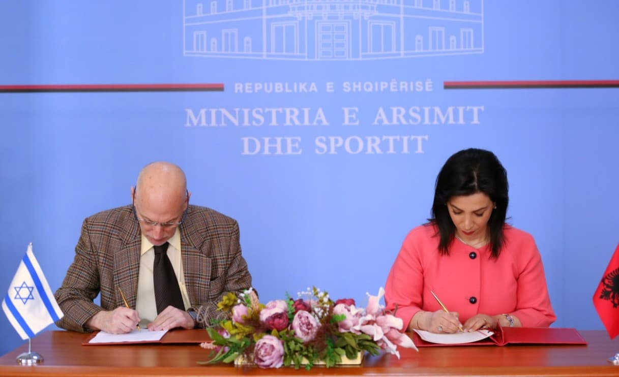 Marrëveshje bashkëpunimi Shqipëri-Izrael në arsim, shkencë, kulturë, rini e sport