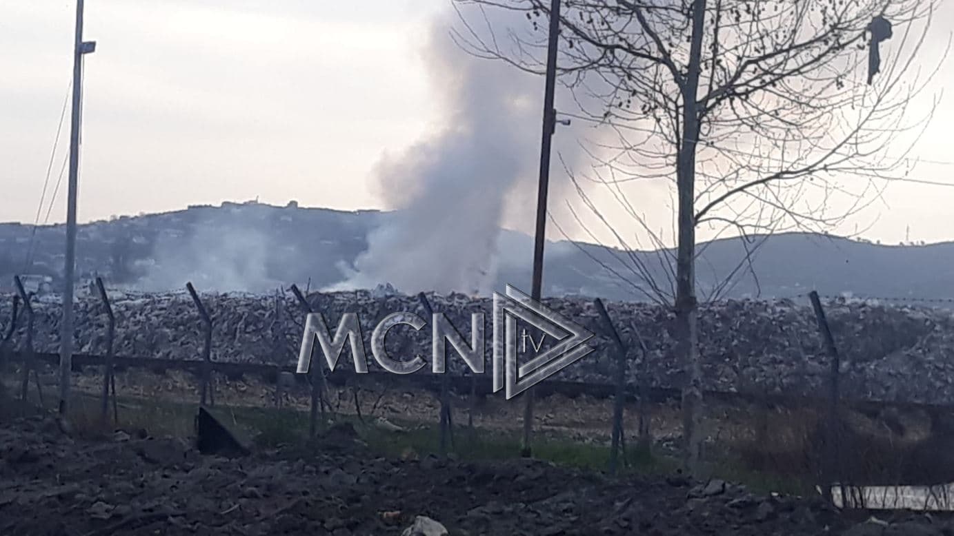  Vlora zgjohet nën tymin e ndotur të plehrave, merr flakë fusha e mbetjeve