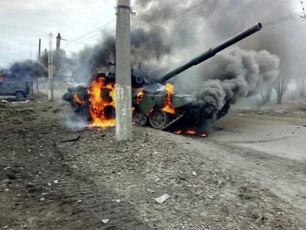 Mbretëria e Bashkuar: Ukraina merr në kontroll fshatrat midis Chernihiv dhe Kievit