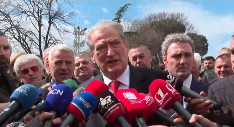 Berisha: T'u rikthejmë votën e lirë shqiptarëve, nuk votojmë asnjë propozim të Ramës për president (VIDEO)