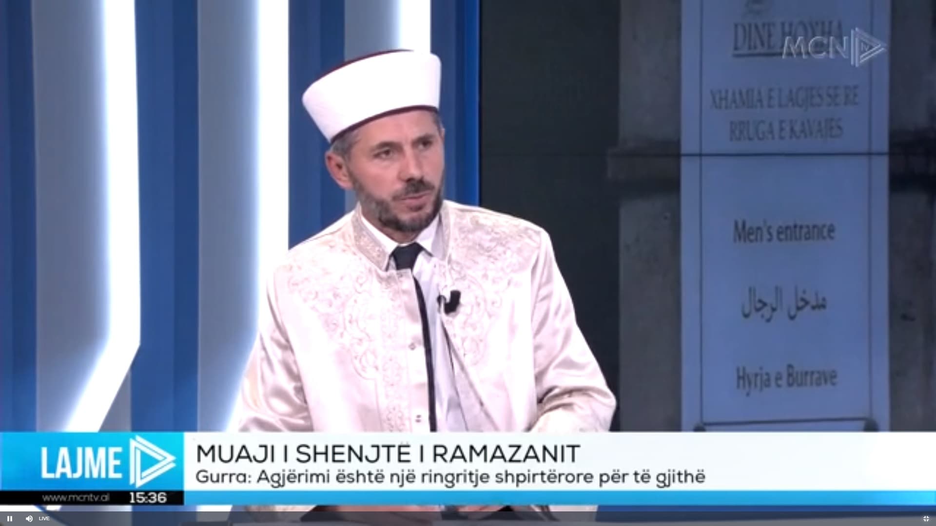 Nis muaji i shenjtë i Ramazanit/ Gurra: Agjërimi, ringritje shpirtërore për të gjithë besimtarët (VIDEO)