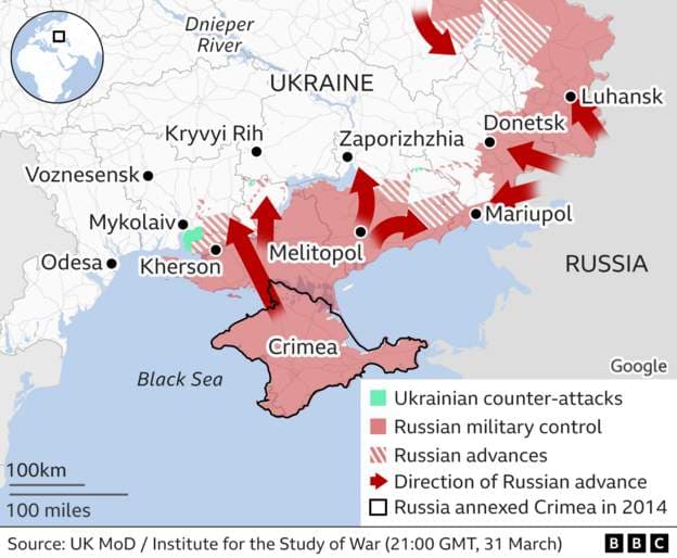 Ukraina: Forcat ruse po rigrupohen për të goditur Donbasin