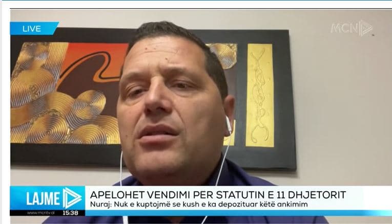 Padia e Alibeajt/ Nuraj: Ankimim nul! E vetmja palë që mund të apelojë, Komisioni i Rithemelimit