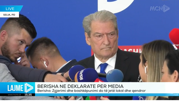 Berisha: Përveç anëtarëve, as guvernatorja, as Zeusi Rama nuk do kenë tagër të caktojnë kryetarin e PD-së