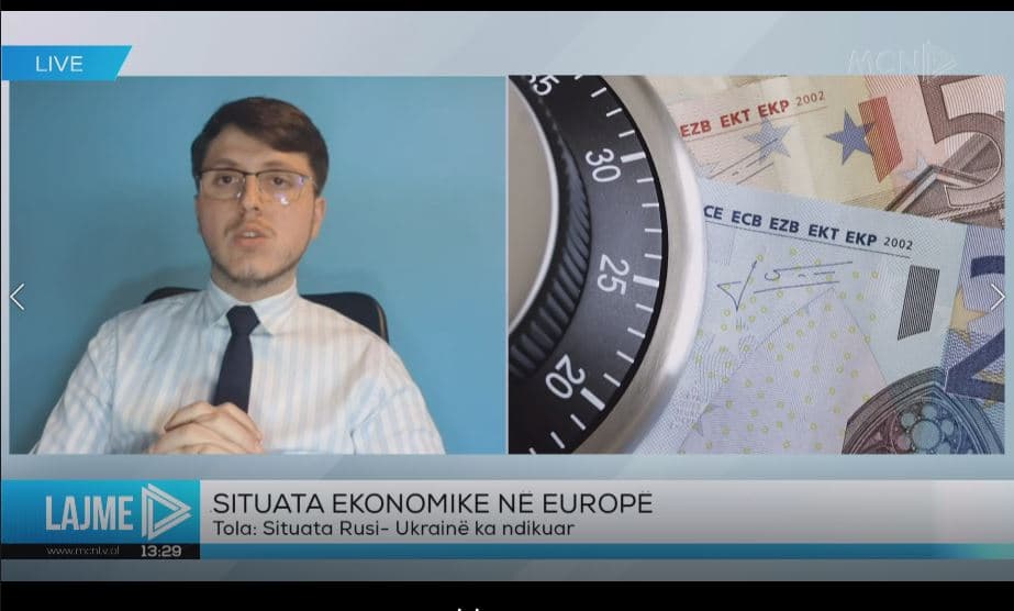 Tola: Inflacioni në muajin mars kapi rekord historik 7.5 % në Europë, më e larta që pas emetimit të € (VIDEO)