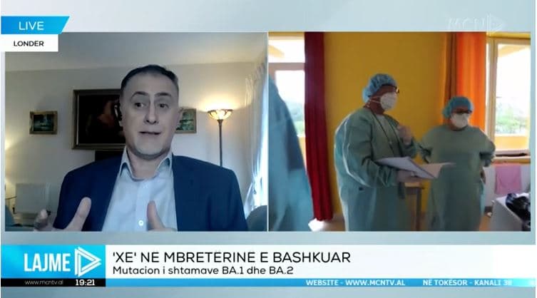 Variantet BA.1 dhe BA.2, Shapo: Jemi larg një stadi endemik (VIDEO)