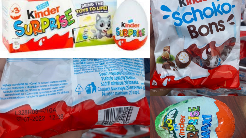 AKU: Drejt Shqipërisë nuk rezulton që janë importuar “Kinder” të loteve me salmonelë