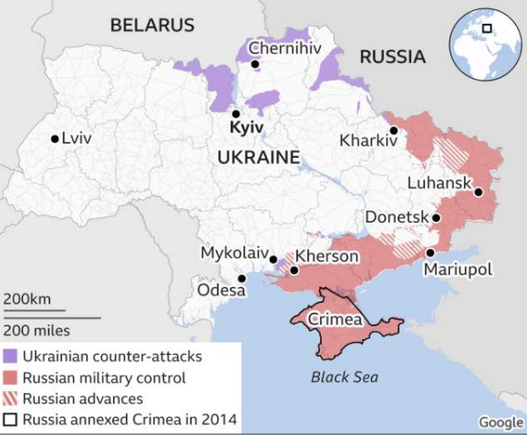 Ukraina: Sulmet ajrore ruse janë fokusuar në lindje