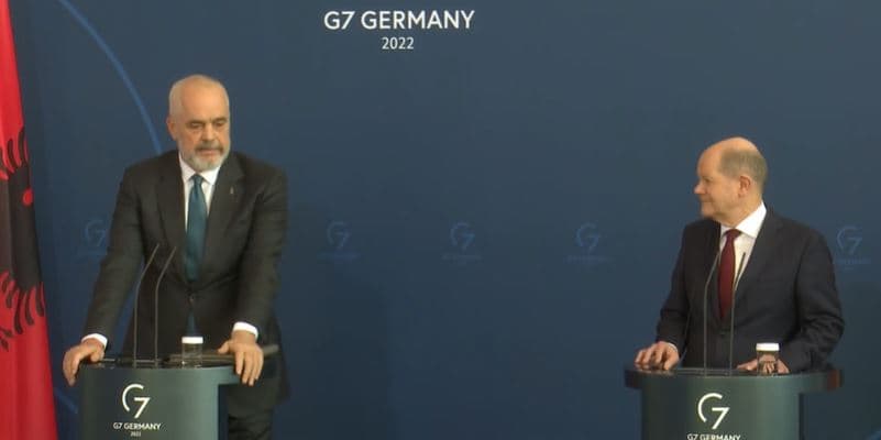  Scholz në konferencë me Ramën: Dua të rigjallëroj procesin e Berlinit