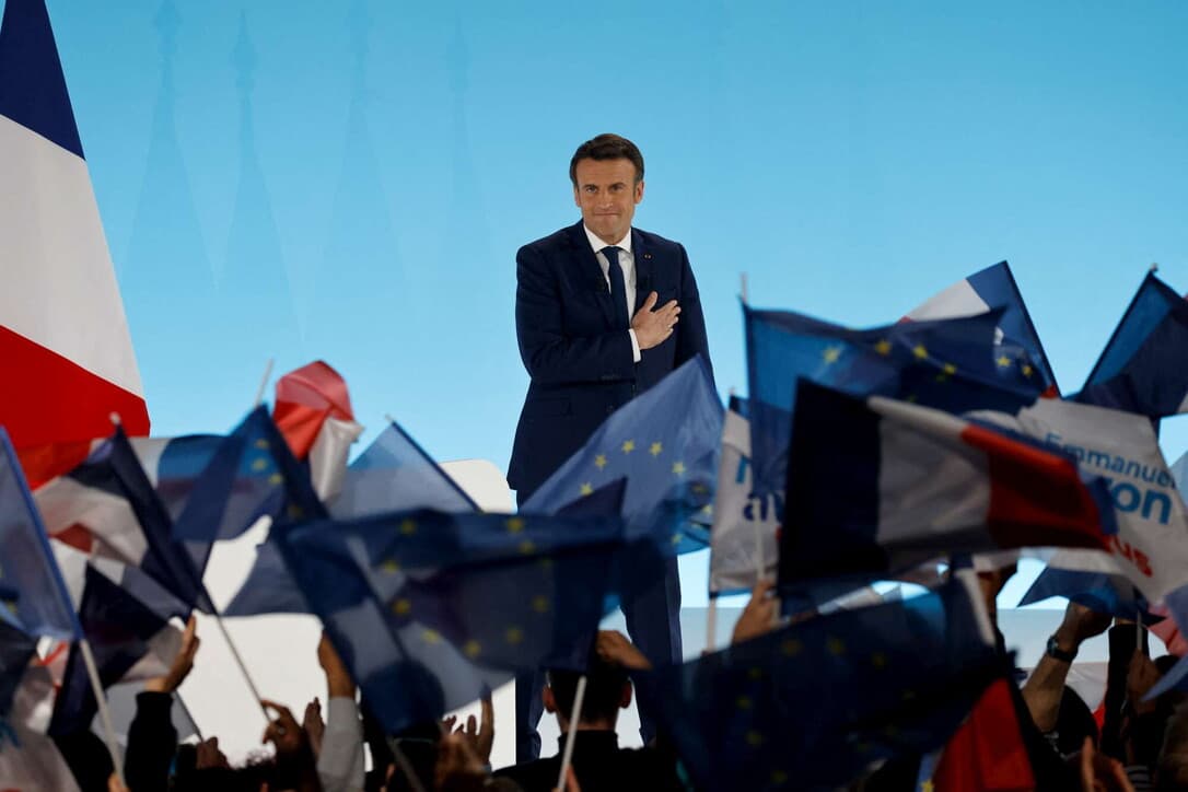Zgjedhjet presidenciale franceze, Macron mban Le Pen në distancë: Faleminderit të gjithëve