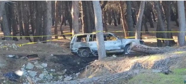 Video/ Gjendet e djegur ‘Fuoristrada’ pa targa në Vlorë