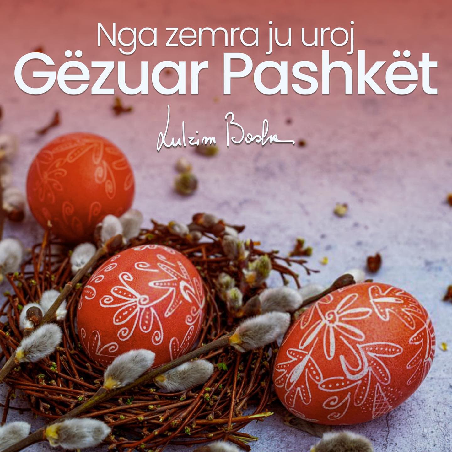 Pashkët katolike, urimet e politikës shqiptare