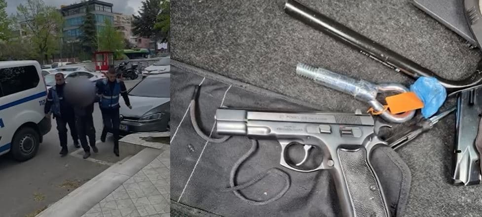 Lëviznin me armë dhe municione, gjendet dhe kokainë, arrestohen dy persona në Tiranë