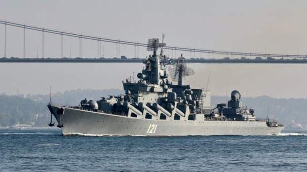 Mbytja e luftanijes Moskva, Rusia nxjerr numrin e marinarëve të zhdukur