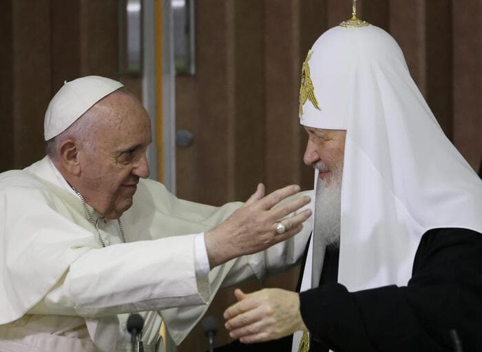 Dështon takimi i parashikuar në Jeruzalem, mes Papës dhe patriarkut Kirill të Rusisë