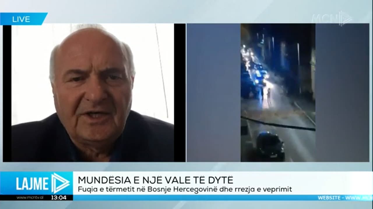 Ormeni: Tërmeti në Bosnjë Hercegovinë ishte karakteristik për zonën, nuk ka vend për panik (VIDEO)
