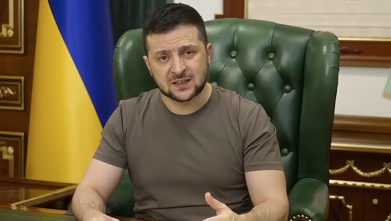 Zelensky flet të martën në një video-mesazh në Kuvendin e Shqipërisë