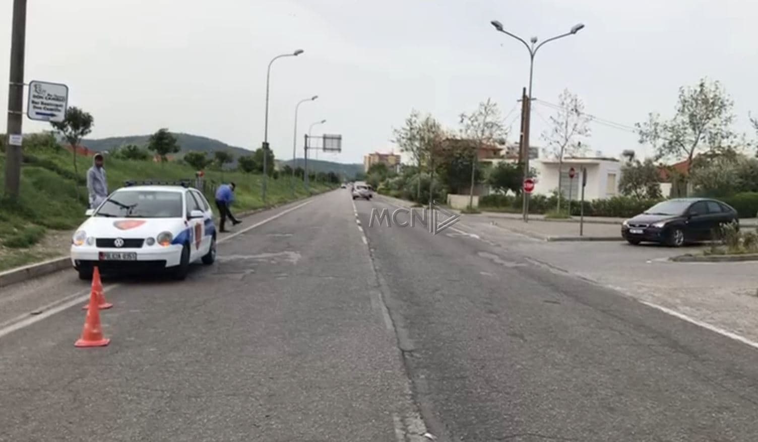 Aksident në Elbasan-Librazhd, plagoset një person/ Video