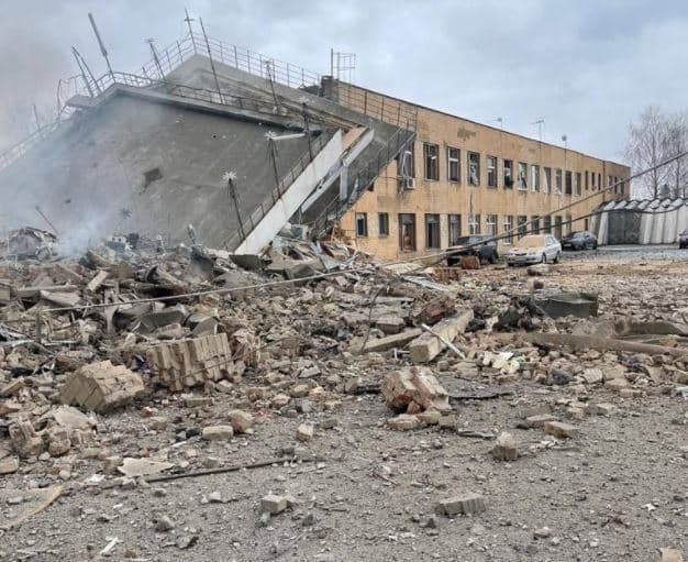 Bombardohet me raketa qyteti i Kharkiv-it