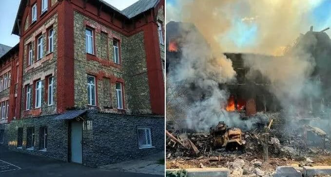 Rusët shkatërrojnë shkollën që i mbijetoi dy luftërave botërore