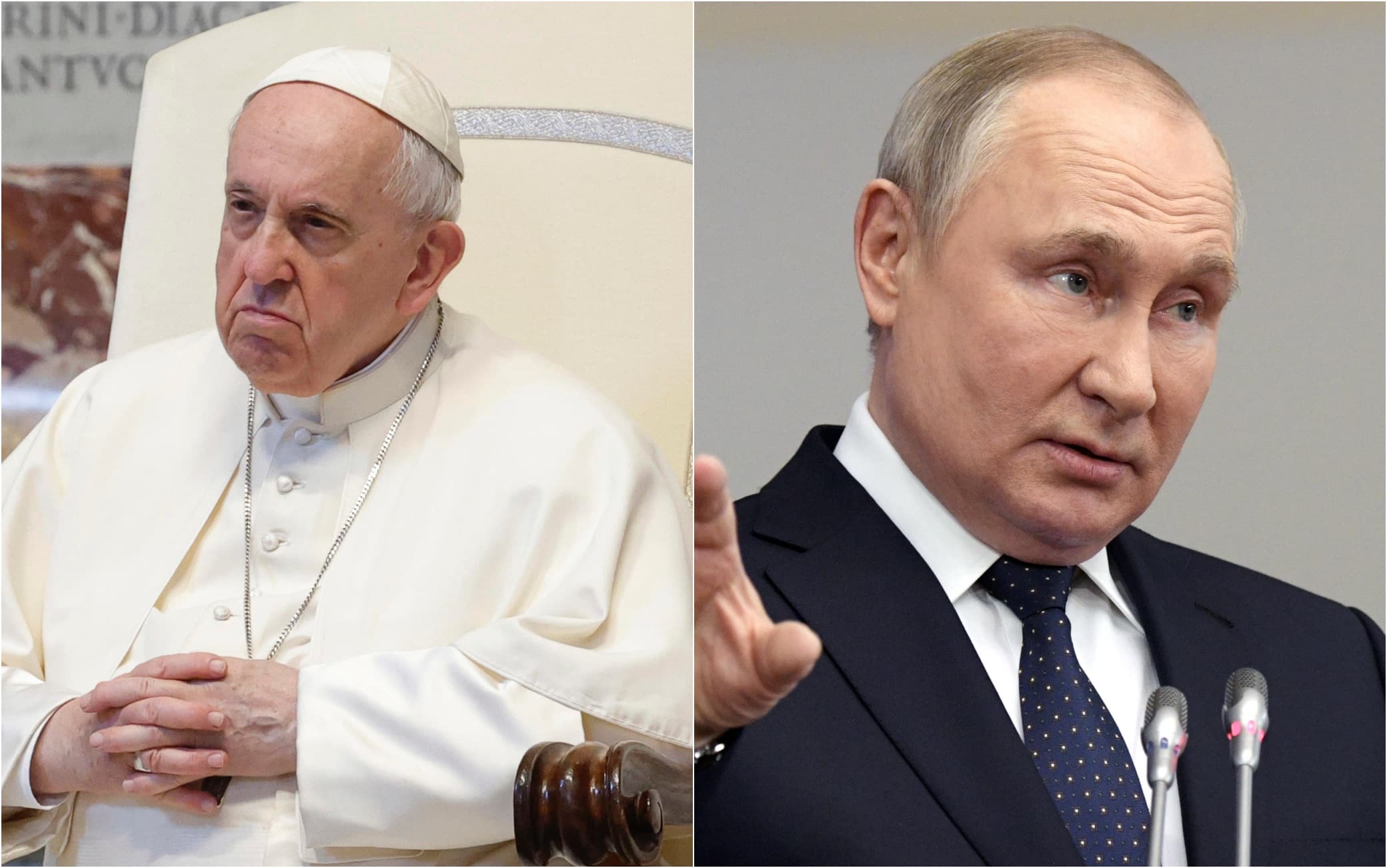 Ukraina, Papa Françesku: Putin nuk ndalet, do të shkoj në Moskë për ta takuar