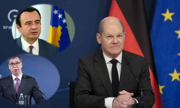 Zhbllokimi i procesit të dialogut/ Scholz pret në takime të ndara Kurtin dhe Vuçiçin