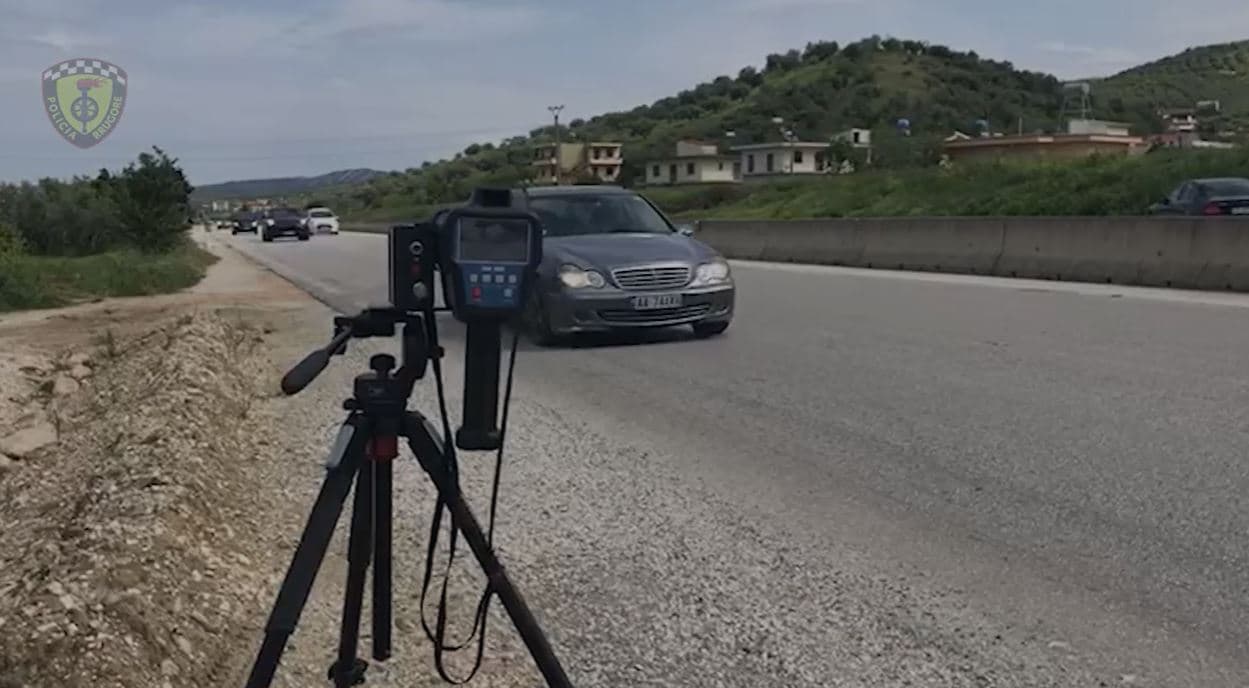 Radarë automatikë, Rrugorja e Fierit evidenton 100 automjete në tejkalim shpejtësie 