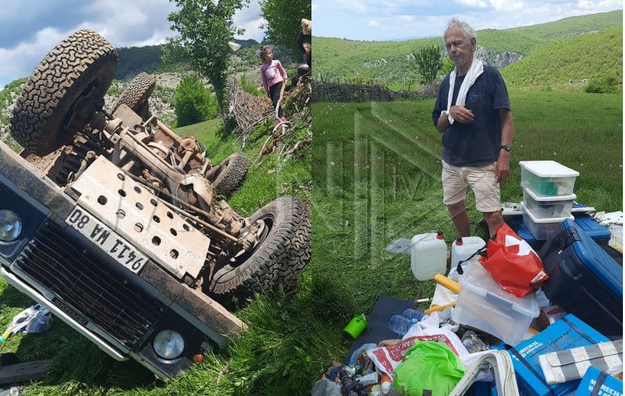 Aksidentohet rëndë turisti francez në Dukagjin