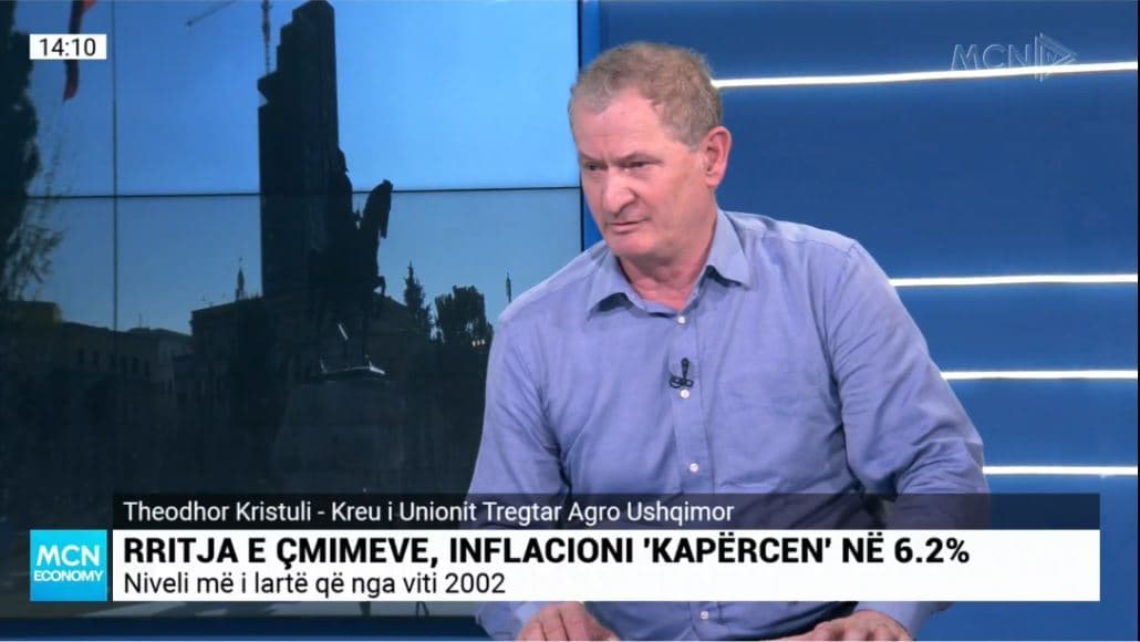 Rritja e çmimeve, Kristuli: Nisja e luftës në Ukrainë na gjeti në krizë! Bordet janë pjesa më e papranueshme